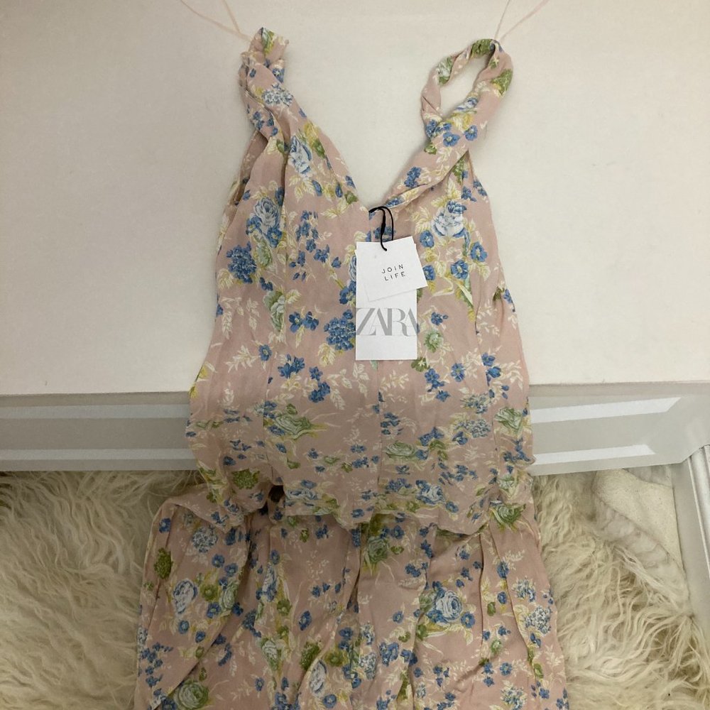Zara floral midi dress - Picture 3 of 7